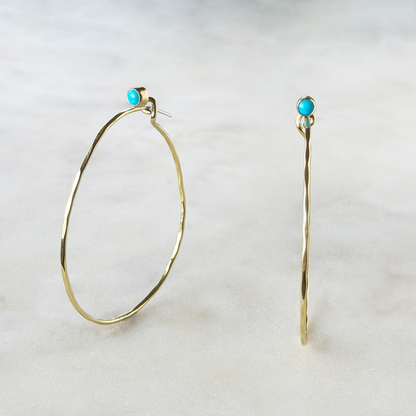 Brass Bella Hoops