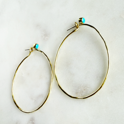 Brass Bella Hoops